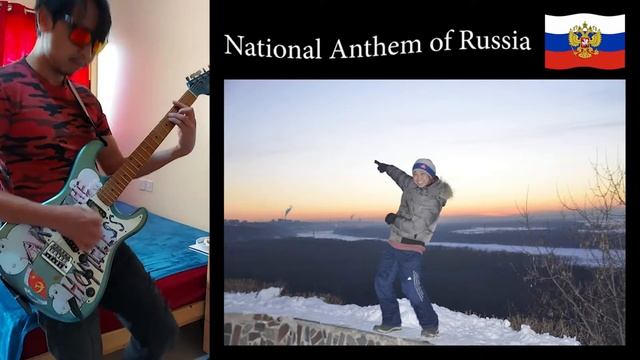 Russian National Anthem - Guitar Cover Rock Version смотреть онлайн