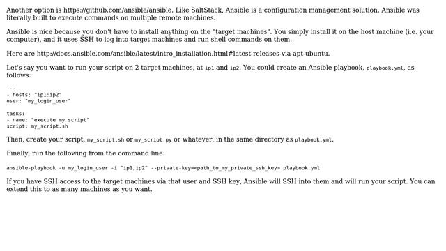 Remotely log into multiple computers and run a python script смотреть онлайн