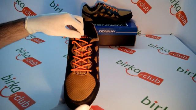 Обзор - Кроссовки Donnay Gravel Mens Walking Shoes 189113 смотреть онлайн