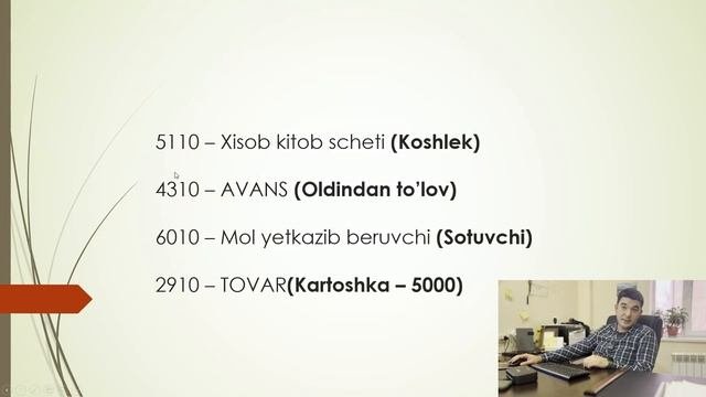 Buxgalteriya Darslari 1-dars: Buxgalteriya O'zimizning Tilda