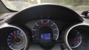 HONDA FIT 1.5.Разгон до 100!!!