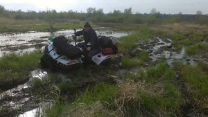 Квадрик РМ 500 грязь прорва 3