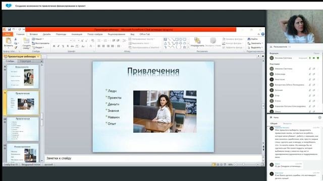 Cоздание возможности привлечения финансирования в проект