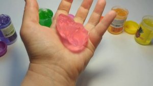 СЛАЙМ ЛИЗУН - Учим цвета и поем песенку. Развивающая Песня про пальчики. Семья пальчиков