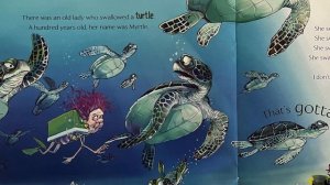 ✨ There Was An Old Lady Who Swallowed A Thong 🩴 Storytime Read Aloud Book 📕🪸🐳