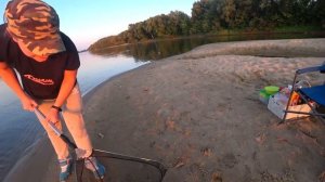 Рыбалка на фидер! Вечер на Оке! Подуст на пенопласт