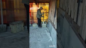 Как делать блоки для столба забора.