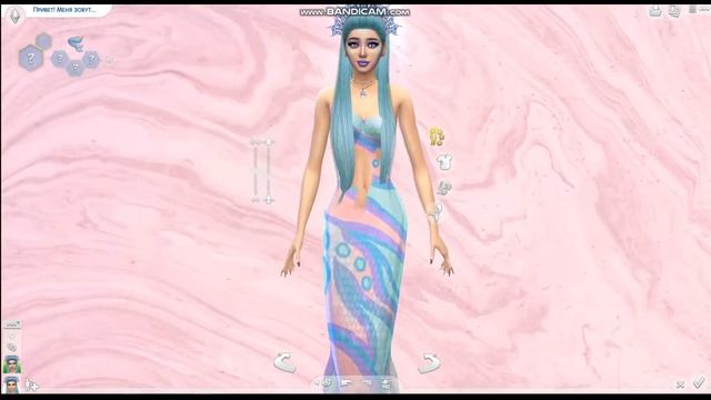 The sims 4|Создание персонажа|Девушка Русалка смотреть онлайн