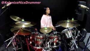 Pink Floyd ~ Another Brick In The Wall Drum cover by Kalonica Nicx
