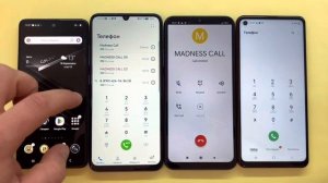 Incoming Call Xiaomi Redmi 9C NFC Vs HUAWEI Nova Y70 & Samsung Galaxy A51 A21s Outgoing Call
