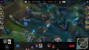 DK vs GAM Highlights Game 1 R4 Worlds Main Event 2023 Dplus KIA vs GAM Esports by Onivia