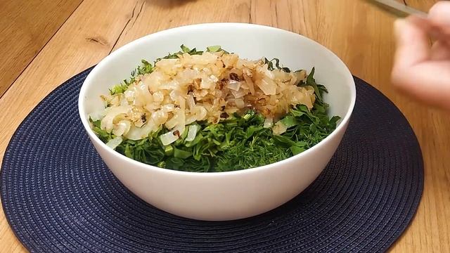 Samosa with spinach in a frying pan. Children adore. Самса со шпинатом на сковороде. Дети обожают смотреть онлайн