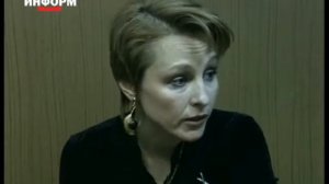 Пыть-Ях посетила актриса Елена Борзова 1996 (Архивы нашей памяти)