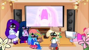 Mlp react to smile hd and cupcakes hd/TW: gore/purple sugar/very lazy?
