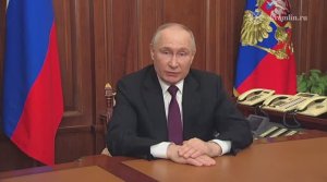 Путин обратился к населению России по итогам выборов