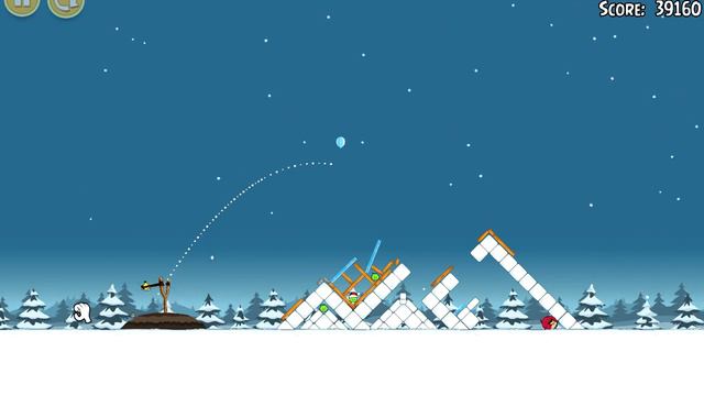 Angry Birds: Seasons. Season's Greedings (level 1-21) 3 stars Прохождение от SAFa смотреть онлайн