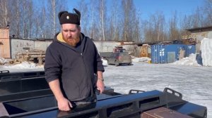 Обзор лодок из пнд! Изготовление плоскодонной, килевая Север 420.