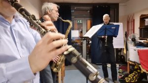 Репетиция 3 кларнета и тенор саксофон от Александра Винокурова