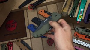 Реплика ножа Cold Steel Recon 1 LTW рукоять синий нейлон - обзор!