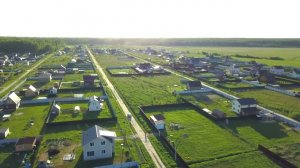 Вид деревни Старое Аннино с высоты птичьего полета