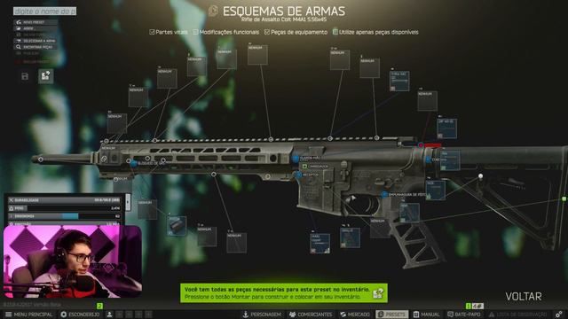 Montando O Meta da AK M4 MK47 SR25 | Escape From Tarkov | Guia Para Iniciantes смотреть онлайн