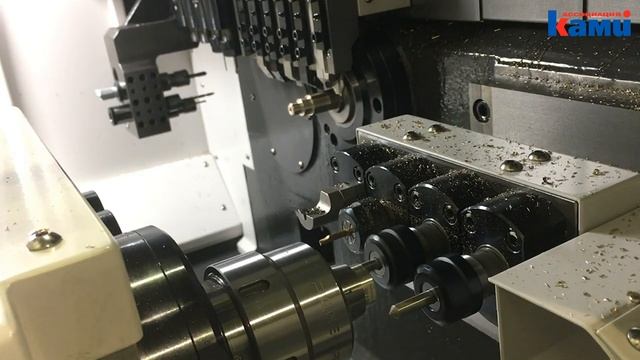 Демонстрация изготовления детали сложной конфигурации | Автомат продольного точения SKM TCM-20S