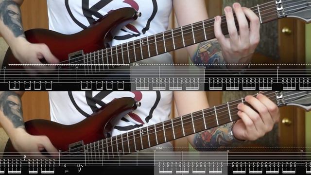 Rammstein - Tattoo (Guitar Cover w/Tabs) смотреть онлайн