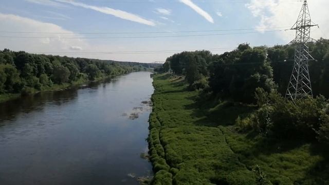 Мост имени Семенова через реку Днепр в Орше, открытие памятной доски