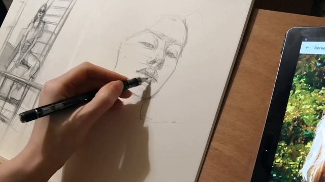 ПРО ПОСТРОЕНИЕ | Портрет девушки карандашом смотреть онлайн