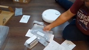 Заказал на Озоне из Китая.Распаковка , обзор на Робот-пылесос Xiaomi Robot Vacuum Mop 2 Pro