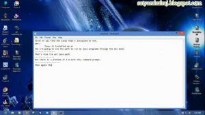 Installed Jdk in Window 8 and set path the command prompt