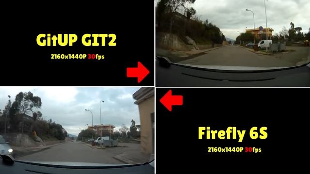 GitUP Git2 vs Firefly 6S [cloudy day] [low light] [2K] смотреть онлайн