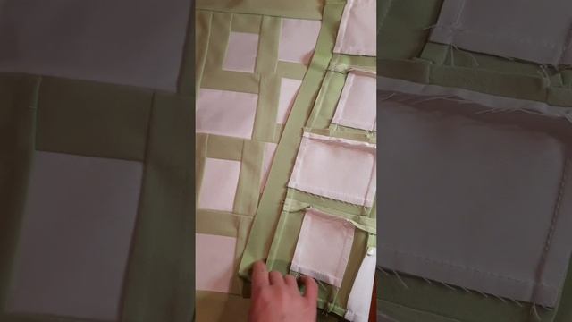 Лоскутная наволочка из остатков (выпады кроя) смотреть онлайн