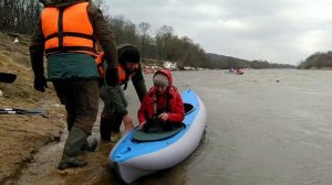 Сплав на байдарках Викинг 4.7 и Викинг 3.8S по Днепру. Открытие сезона 2022