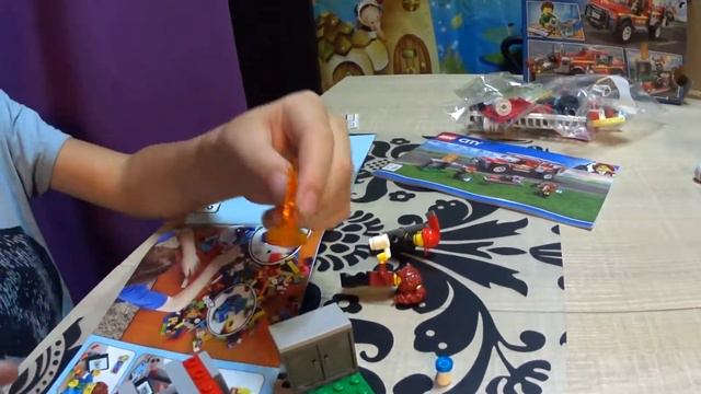 Пожарные Машинки Лего Сити собираем Пожарную Команду lego city Крутые Игрушки