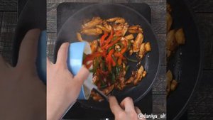 Курица в соусе терияки с овощами | Быстрый рецепт курицы в соусе терияки