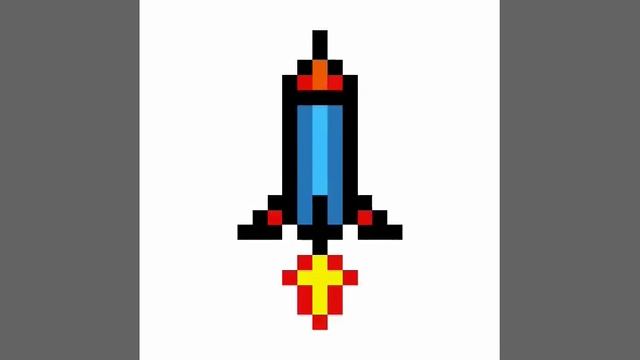 Pixel Rocket ship смотреть онлайн