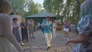 Мастер-класс по танцам от капитана Врунгеля на корпоративе