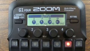 Zoom G1 Four Six Feet Under Settings