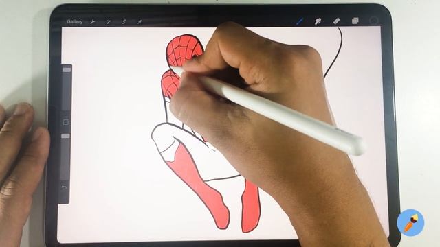 How to draw spider-man - far from home - drawing tutorial смотреть онлайн