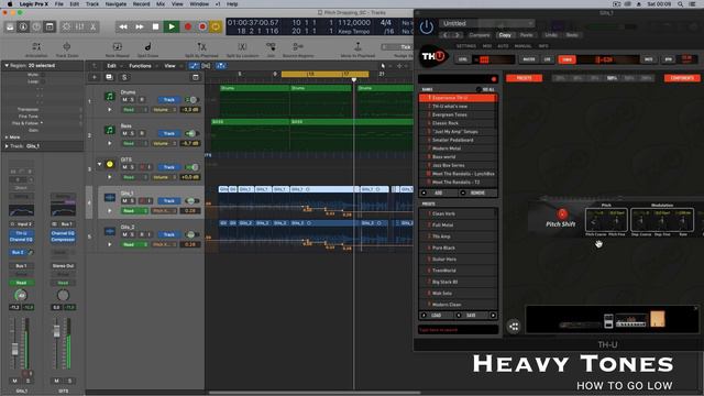 Using Guitar Pitch Drop Shifting in your Songs смотреть онлайн