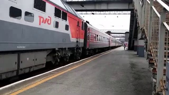 электричка || ТЭП70-0521 || маршрут 7361 || Тобольск - Тюмень || смотреть онлайн