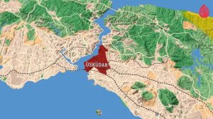 Карта Стамбула | Ускюдар | география районов