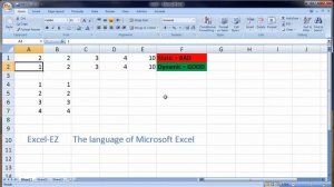 The Language of Excel