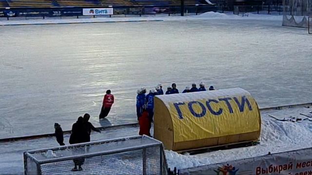 Хоккей с мячом "Вымпел" 12 - "Водник" 13 (2-я игра) смотреть онлайн