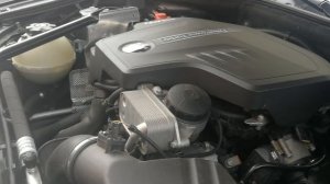 Холодный запуск n20 BMW f10 после замены подушек двигателя