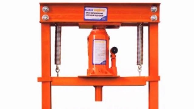 Гидравлический напольный модульный пресс с прочной надежной рамой для гаражного мастера OMBRA OHT61 смотреть онлайн