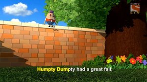 Humpty Dumpty Sat On A Wall with Lyrics | LIV Kids Nursery Rhymes and Songs | HD