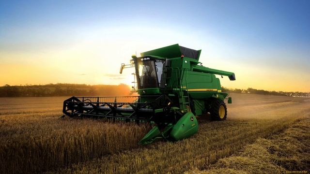 Ребята, изучаем сельскохозяйственную технику. Комбайн, плуг, сеялка, трактор. смотреть онлайн