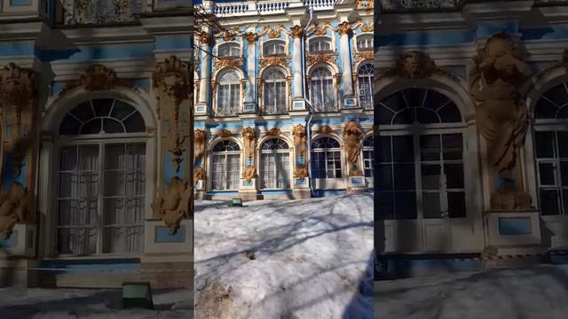 #солнечныйдень #питер #царскоесело #дворец март 2023